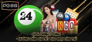 cách đánh 3 càng